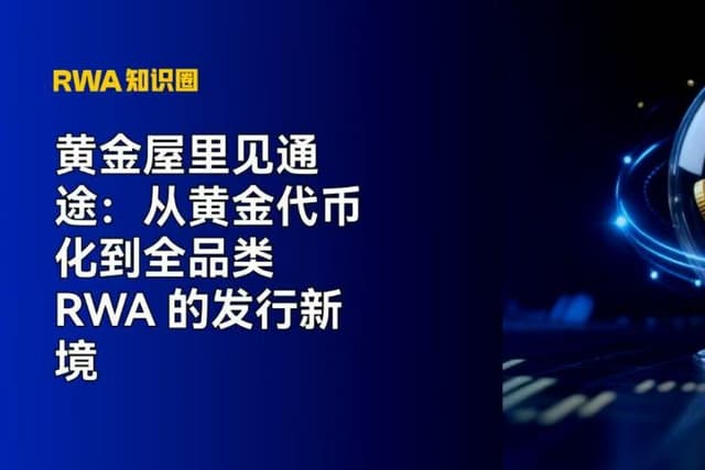 黄金屋里见通途：从黄金代币化到全品类RWA的发行新境