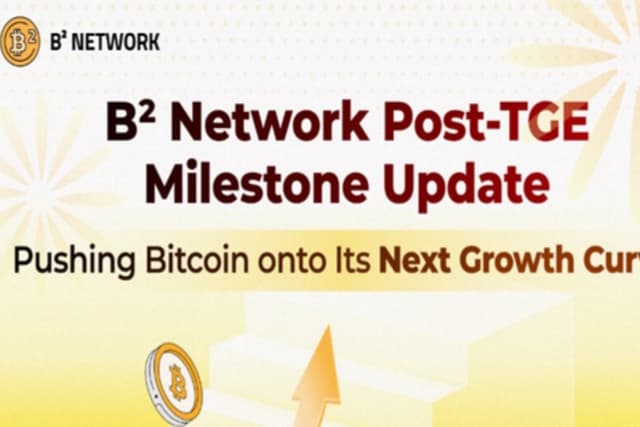 B² Network Post-TGE Progress: Pushing Bitcoin to the Next Growth Curve