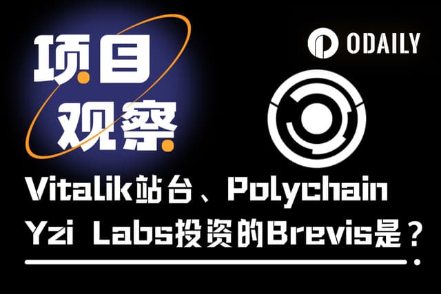 Brevis: Vitalik's Favor, $7.5 Million in Funding: How a ZK Coprocessor Unlocks a New Paradigm for Ethereum