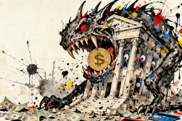 Financial Black Hole: Stablecoins Are Devouring Banks