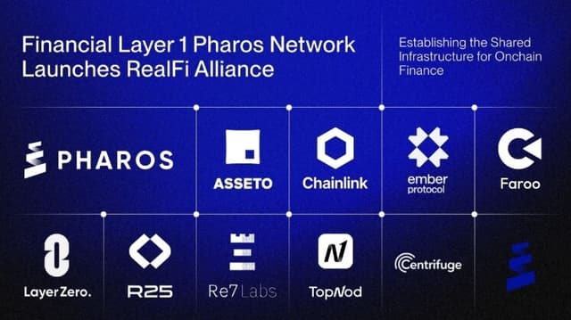 Pharos Establishes RealFi Alliance to Promote Institutional-Grade Standardization for On-Chain RWA Execution