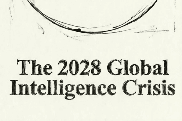 A Memo from 2028: AI Will Bring a Super Economic Crisis Sweeping the World