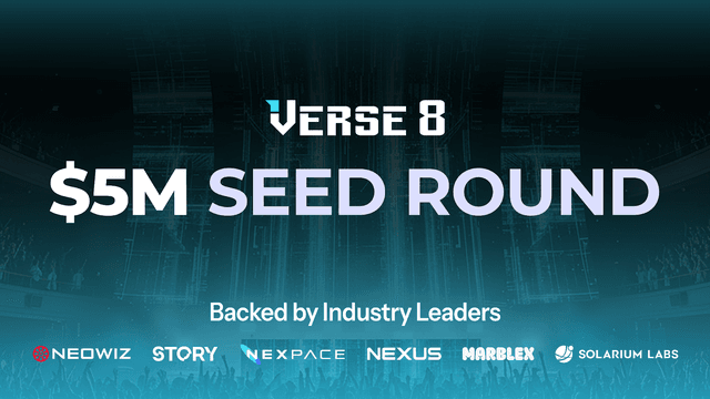 Verse8 Completes $5 Million Seed Round to Accelerate AI-Driven Game Creation