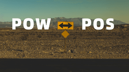 Bitcoin is to the left, Ethereum is to the right, which side do you stand on POW and POS?