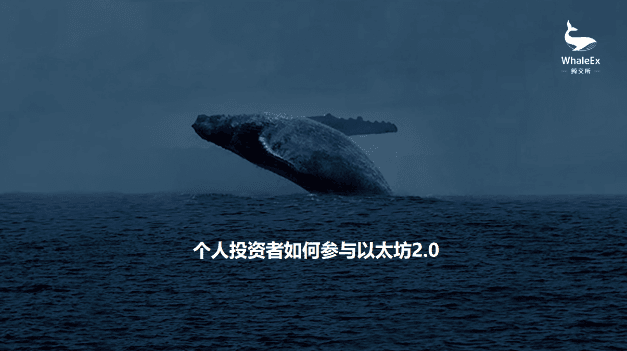 Zhao Yi, Founder of Whale Exchange: How Individual Investors Participate in Ethereum 2.0 | The Road to Evolution