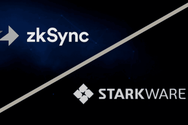 An article comparing zkSync and Starkware, the two-layer solution of Ethereum