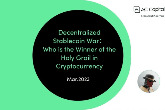 Decentralized Stablecoin Wars: Who Will Capture the Holy Grail of Cryptocurrencies