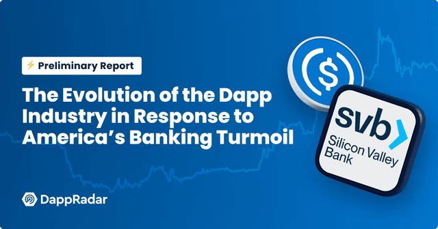 How will Dapps in various fields be affected after the "earthquake" of the U.S. banking industry?