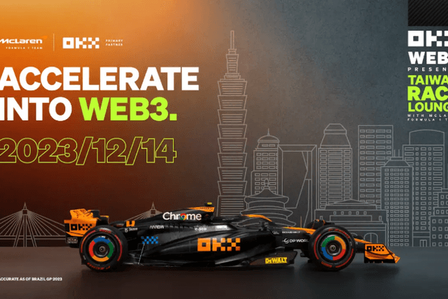 OKX will join hands with McLaren F1 Team to host fan events in Taipei