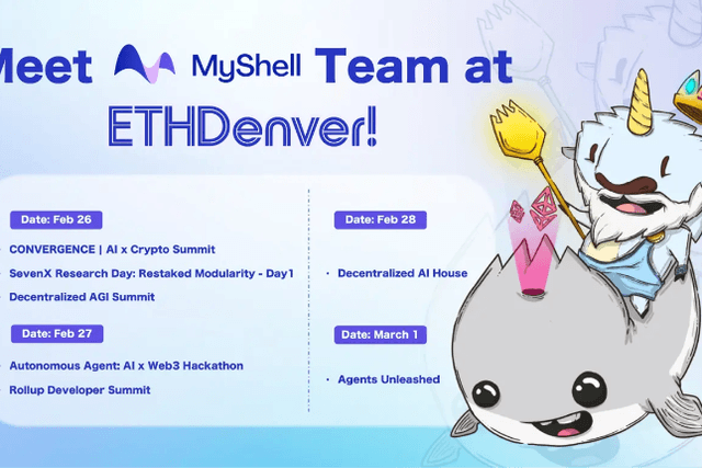 MyShell Debuts at ETH Denver 2024 to Showcase Decentralized Generative AI Innovation