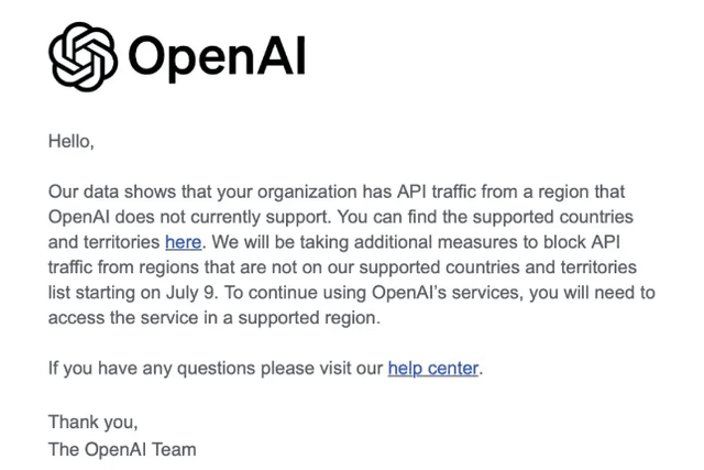 OpenAI prohibits Chinese companies from using its API. Will Microsoft Azure OpenAI be the next compliance option?