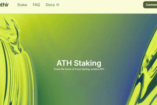 ATH Staking Guide: Boosting the Development of Gaming and AI Ecosystems
