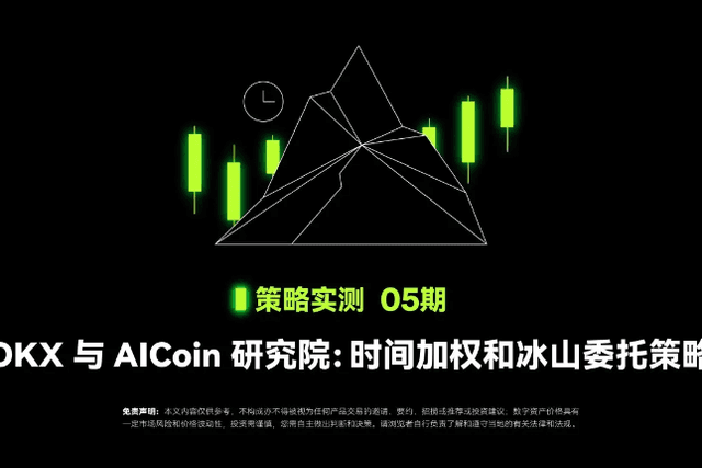 Strategy Test 05｜OKX and AICoin Research Institute: Time-weighted and Iceberg Entrustment Strategy