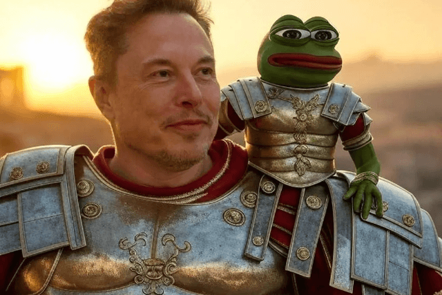 Musk changed his name and profile picture. What is Kekius Maximus, who looks like Pepe?