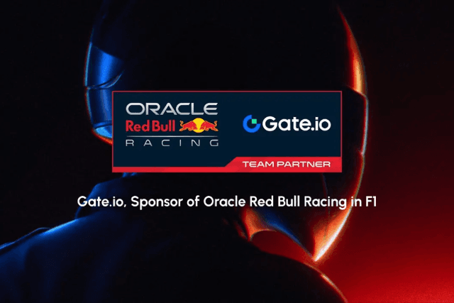 Gate.io Announces Official Sponsorship of F1 Red Bull Racing Team