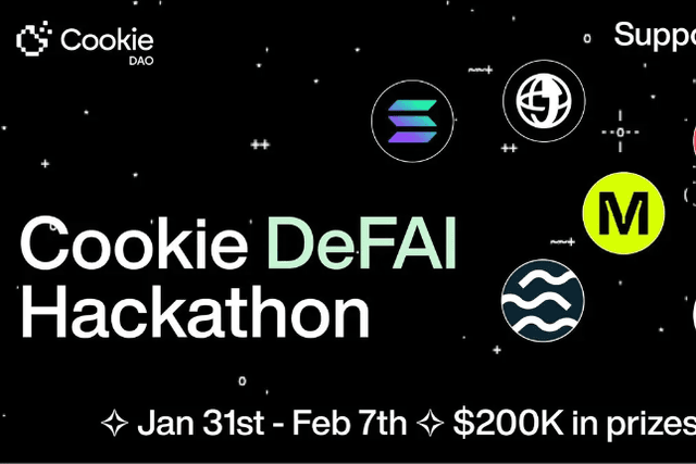 With more than 50 projects participating, what is the quality of Cookie's DeFAI hackathon?
