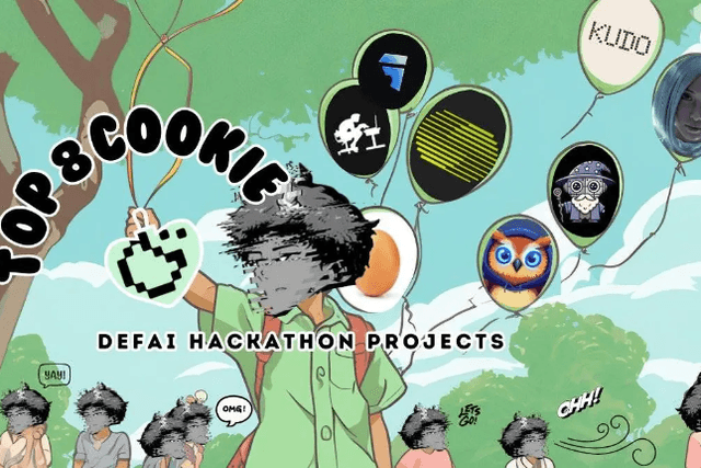 A quick look at 8 innovative projects from the Cookie DeFAI hackathon