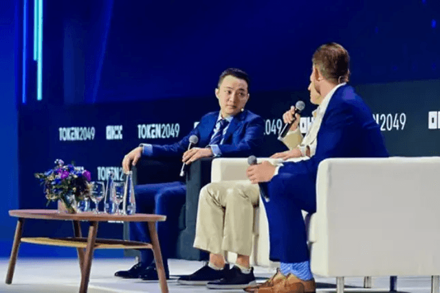 Justin Sun hosted the Token 2049 Summit and discussed financial freedom and the decentralized future with Trump's second son
