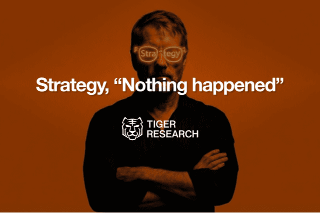Tiger Research: Strategy's real crisis will come in 2028.