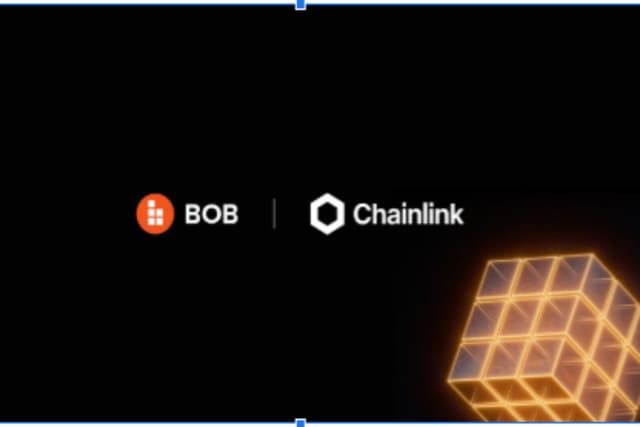 BOB宣布加入Chainlink Scale計劃，推動BTCFi採用Chainlink數據標準