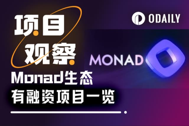 Monad生態15個已獲融資項目全測評