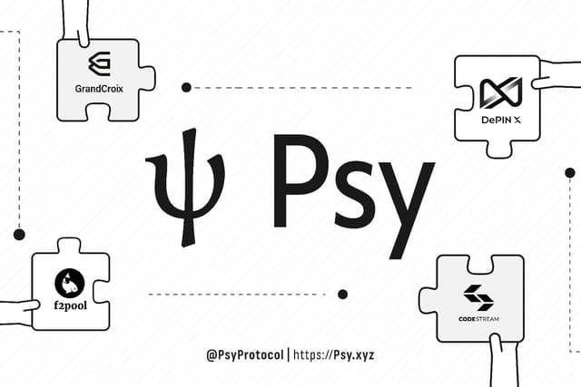 頭部礦池及算力生態加入Psy Protocol測試網，共築新一代PoW智能合約平台