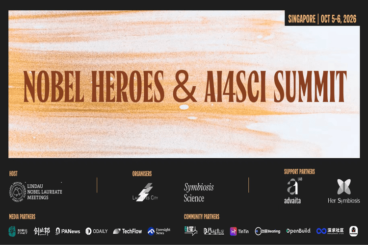 Nobel Heroes & AI4SCI Summit 2026は10月にシンガポールで開幕