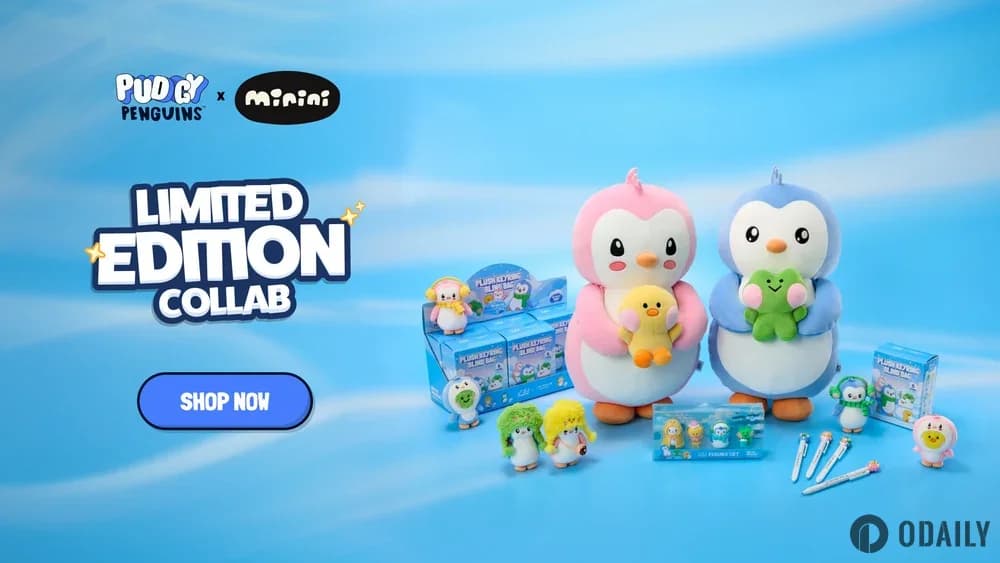 Pudgy Penguins and LINE FRIENDS Launch Limited Collaboration Collection, Now on Sale in Asia