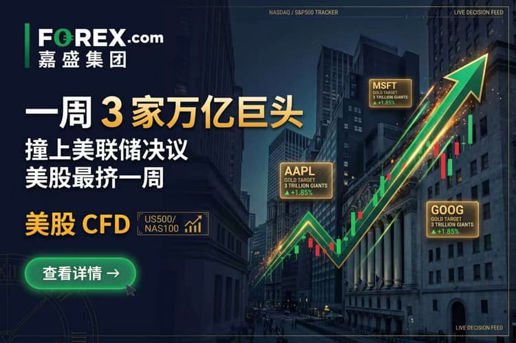 一周3家万亿巨头：撞上美联储决议，美股最挤一周