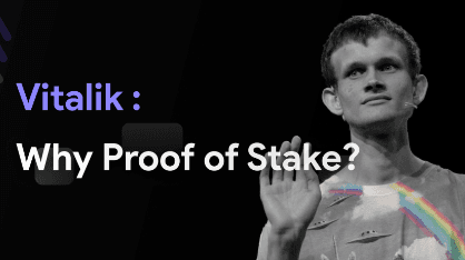 Vitalik: Why choose PoS?