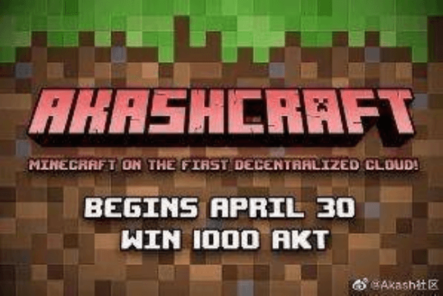 Akash Partners with Minecraft for Treasure Hunt Game