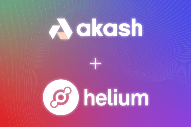 Akash Network Provides Decentralized Cloud Computing for Helium, the Largest Internet of Things (IoT) Network
