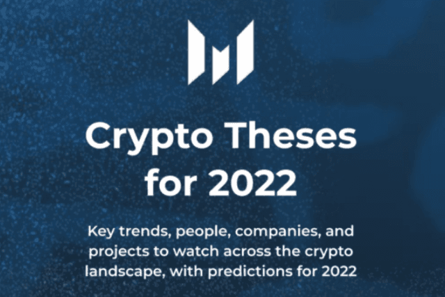 Messari 2022 Crypto Industry In-Depth Research Report (1): Ten Investment Topics in the Crypto Market