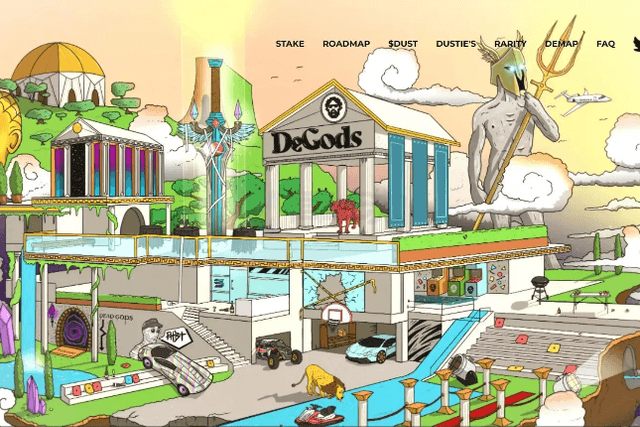 Detailed explanation of the Solana NFT project DeGods: paper hand with deflation penalty
