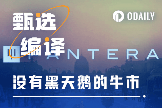Pantera Capital：黑天鹅的缺席，就是本轮牛市最大的利好
