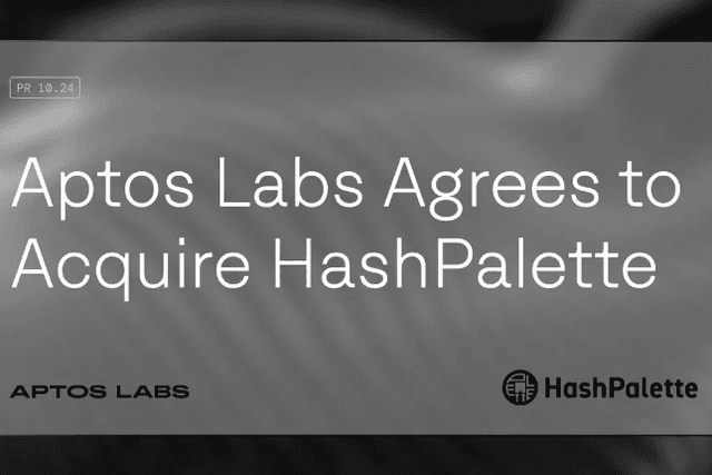Aptos Labs收購HashPalette，深度佈局日本區塊鏈市場