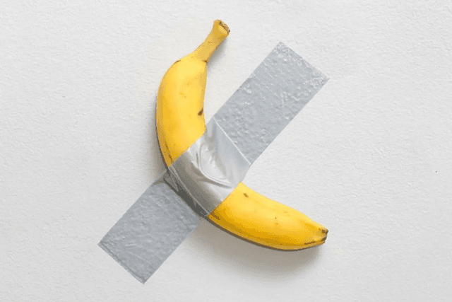 Is the Meme space starting to become artistic? A great overview of the banana concept