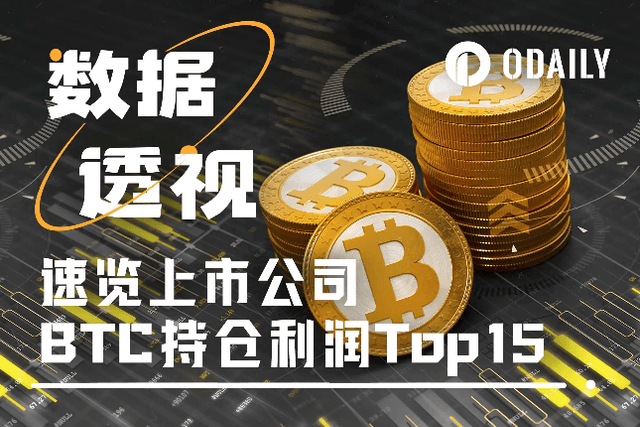 速覽上市公司BTC持股獲利Top15，加密概念股最佳投資標的