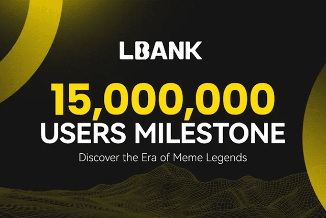 LBank全球用戶突破1,500萬，持續推動全球加密產業成長與創新