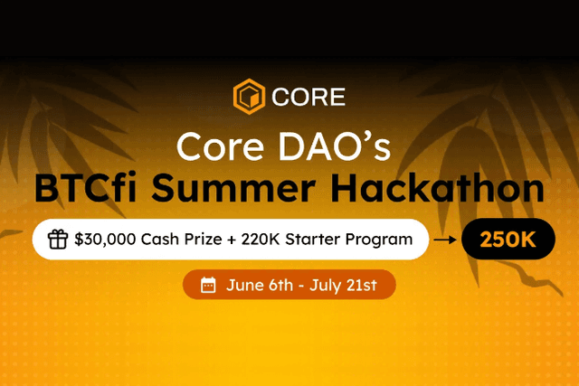 CoreDAO BTCfi 夏季黑客馬拉松回顧