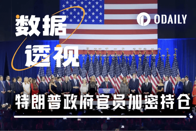 川普政府官員加密持倉大揭秘，BTC仍是眾人首選