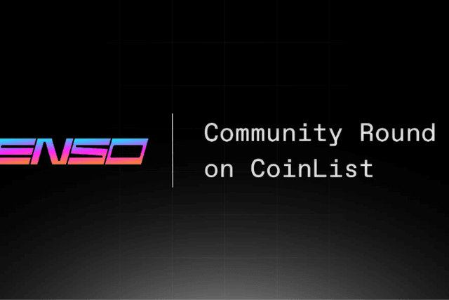 Enso宣佈在CoinList啟動500萬美元社區輪融資