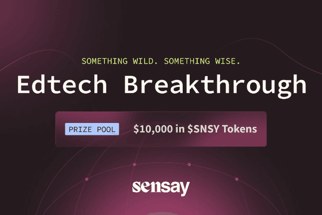 สรุปผลการแข่งขัน Sensay EdTech Breakthrough Hackathon