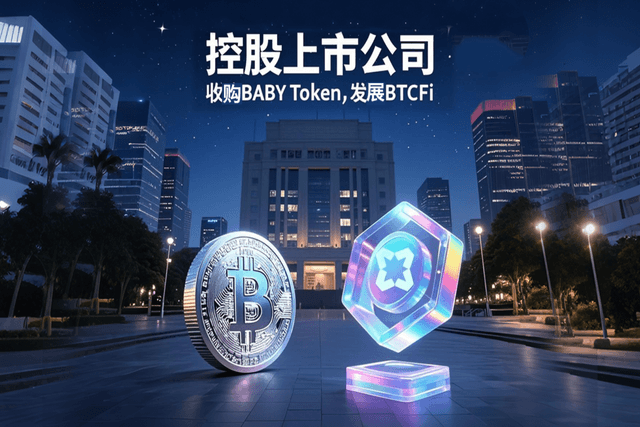 Baby BTC Strategic Capital與納斯達克上市公司ATA Creativity Global簽署條款清單,控股上市公司收購Baby代幣深耕BTCFi