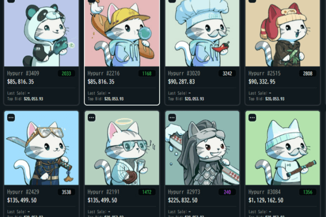 速覽Hypurr:價值40萬元的NFT點擊就送?