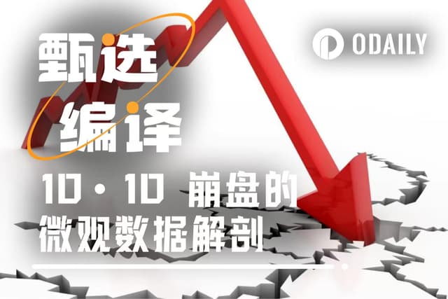當流動性消失:微觀資料解碼10·10閃崩,尋找被忽視的市場訊號