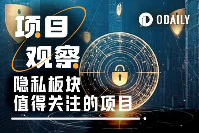 ZEC逆勢上漲,隱私板塊還有哪些項目值得關注?