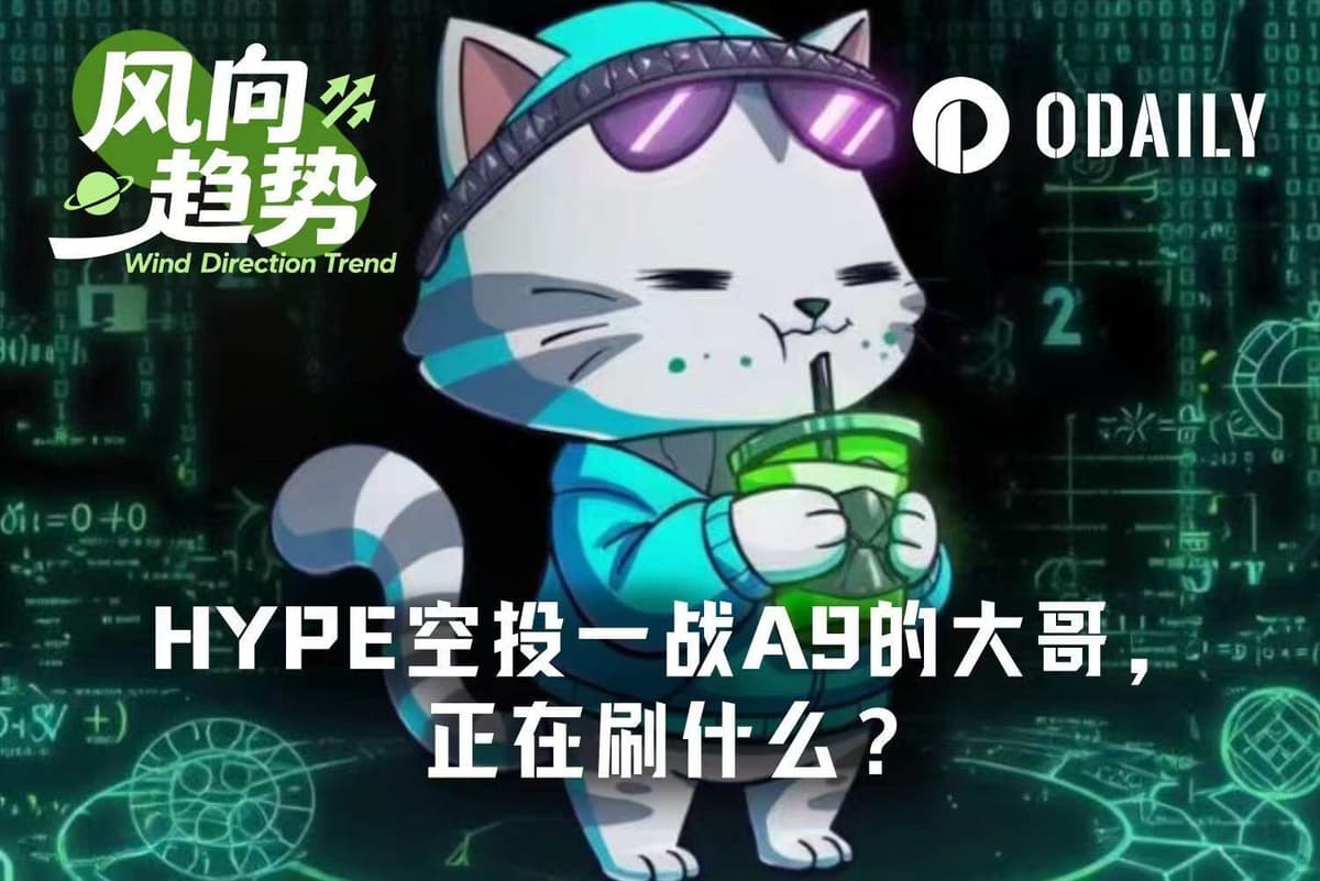 HYPE 空投一戰 A9 的大哥,當下正在刷什麼?