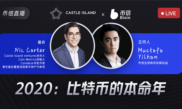 Bixin Dialogue with Nic Carter: Bitcoin’s Zodiac Year
